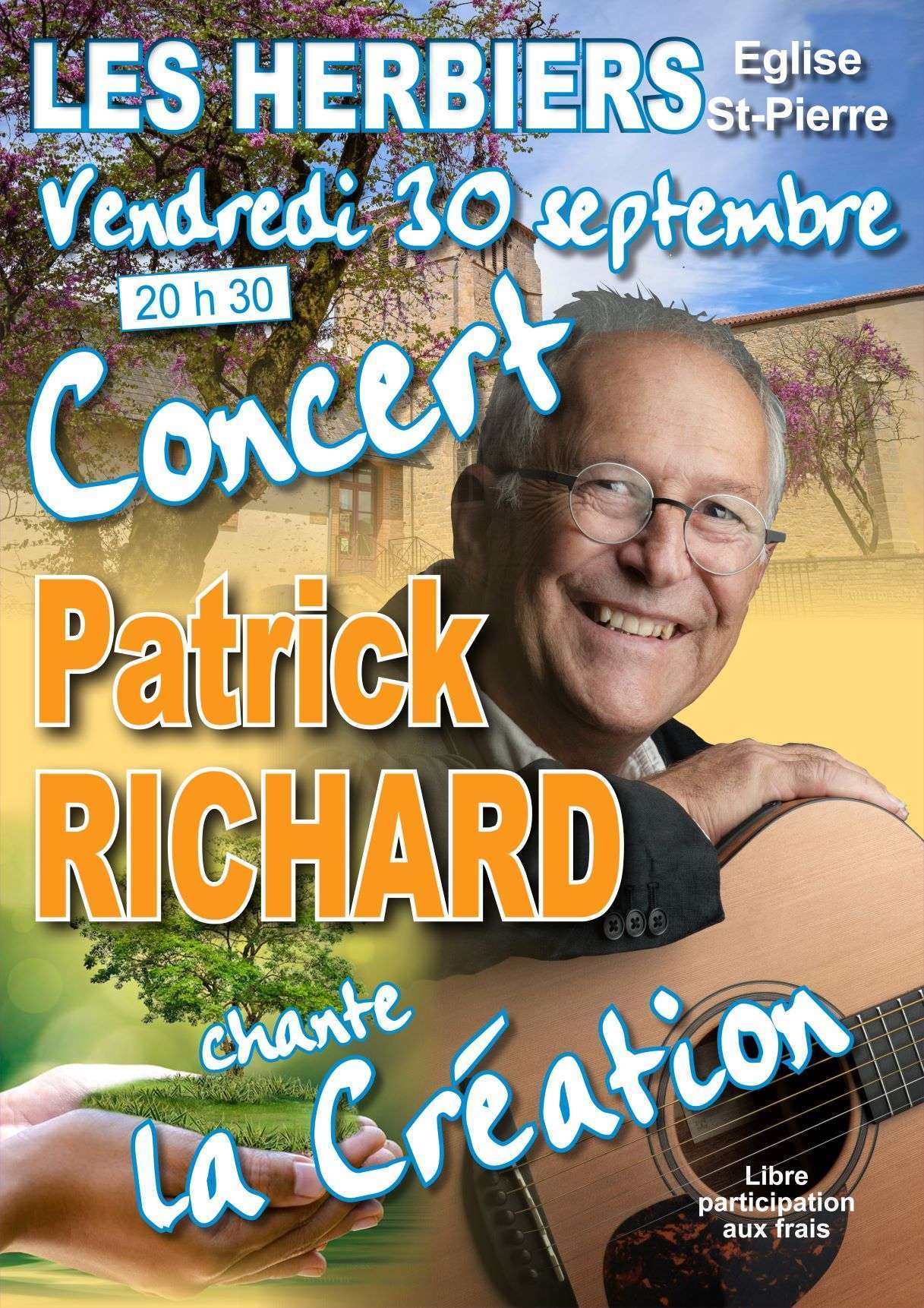Concert : Patrick Richard chante la Création (85)