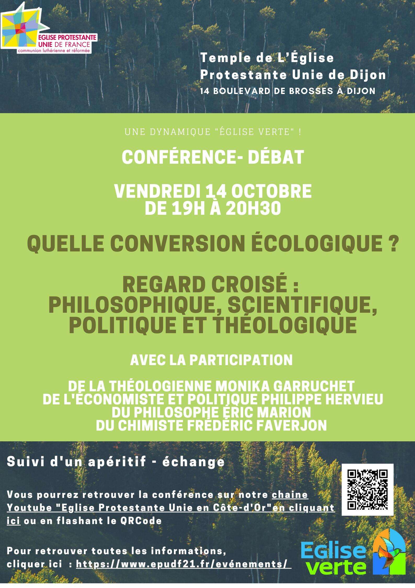 Conférence-débat : Quelle conversion possible ? Un regard croisé (21)