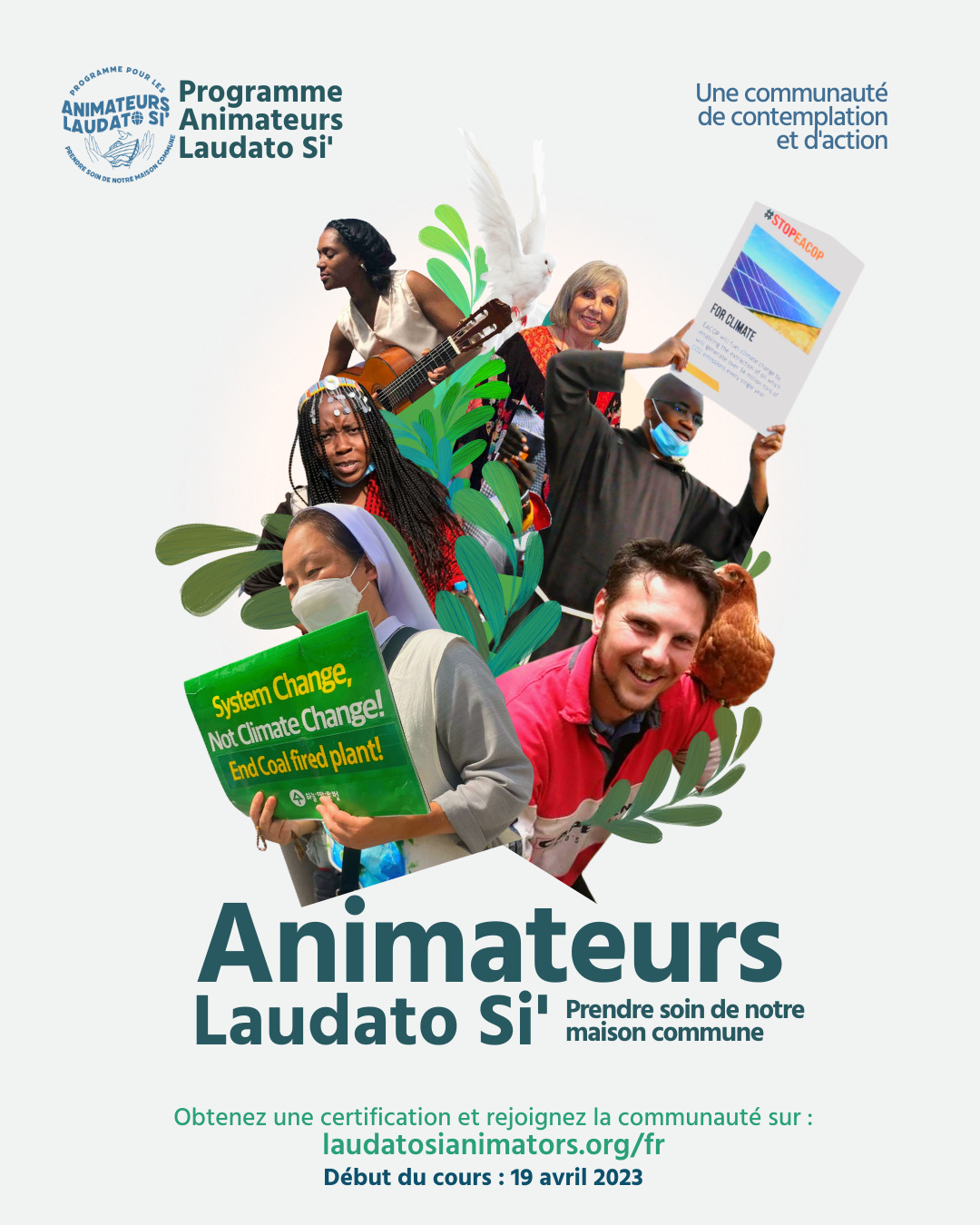 Formation d'animateurs Laudato Si' (en ligne)