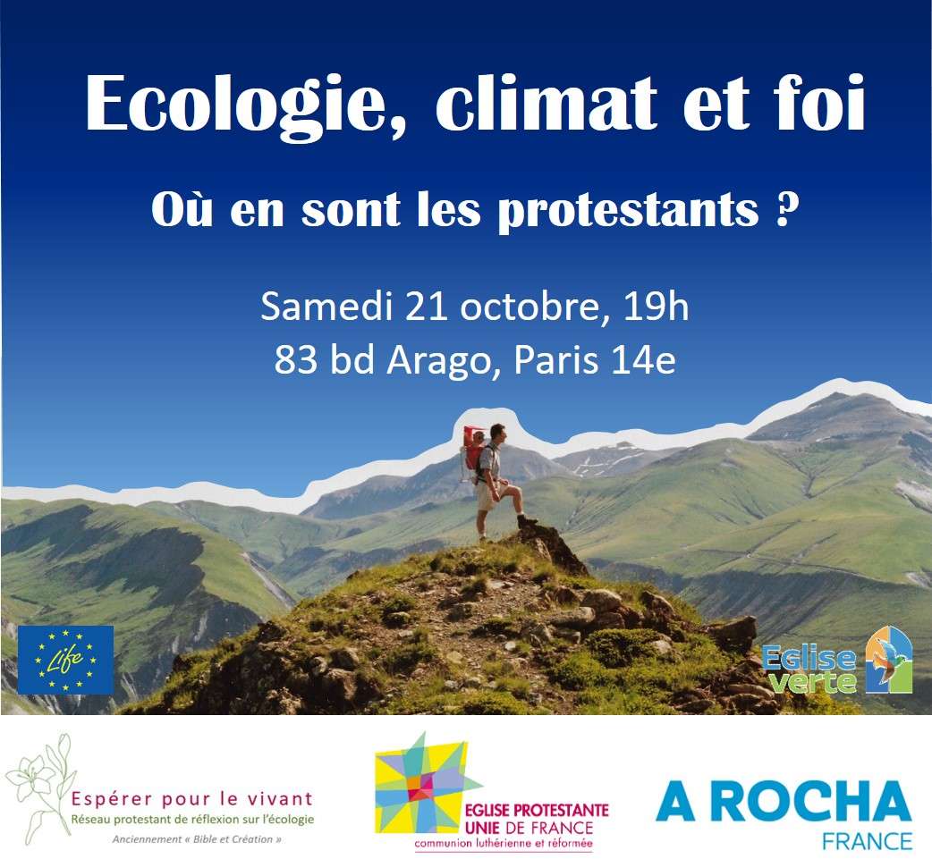 Conférence "Écologie, climat et foi : où en sont les protestants ?" (75)