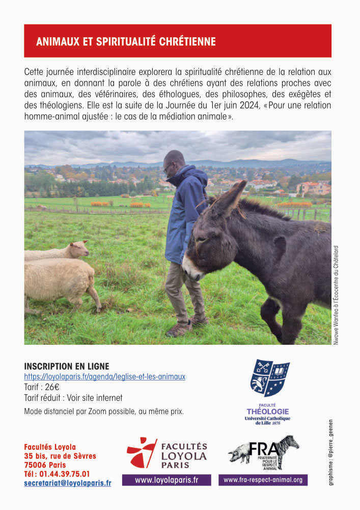 Animaux et spiritualité chrétienne