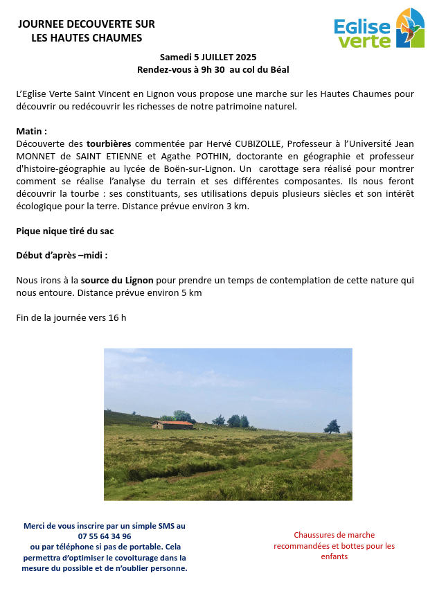 JOURNEE DECOUVERTE SUR LES HAUTES CHAUMES (42)
