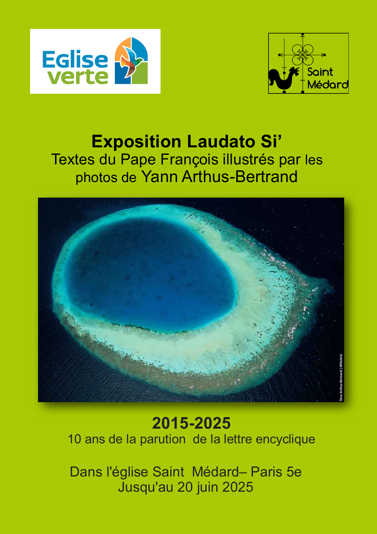 EXPOSITION LAUDATO SI SAINT MEDARD PARIS 5E