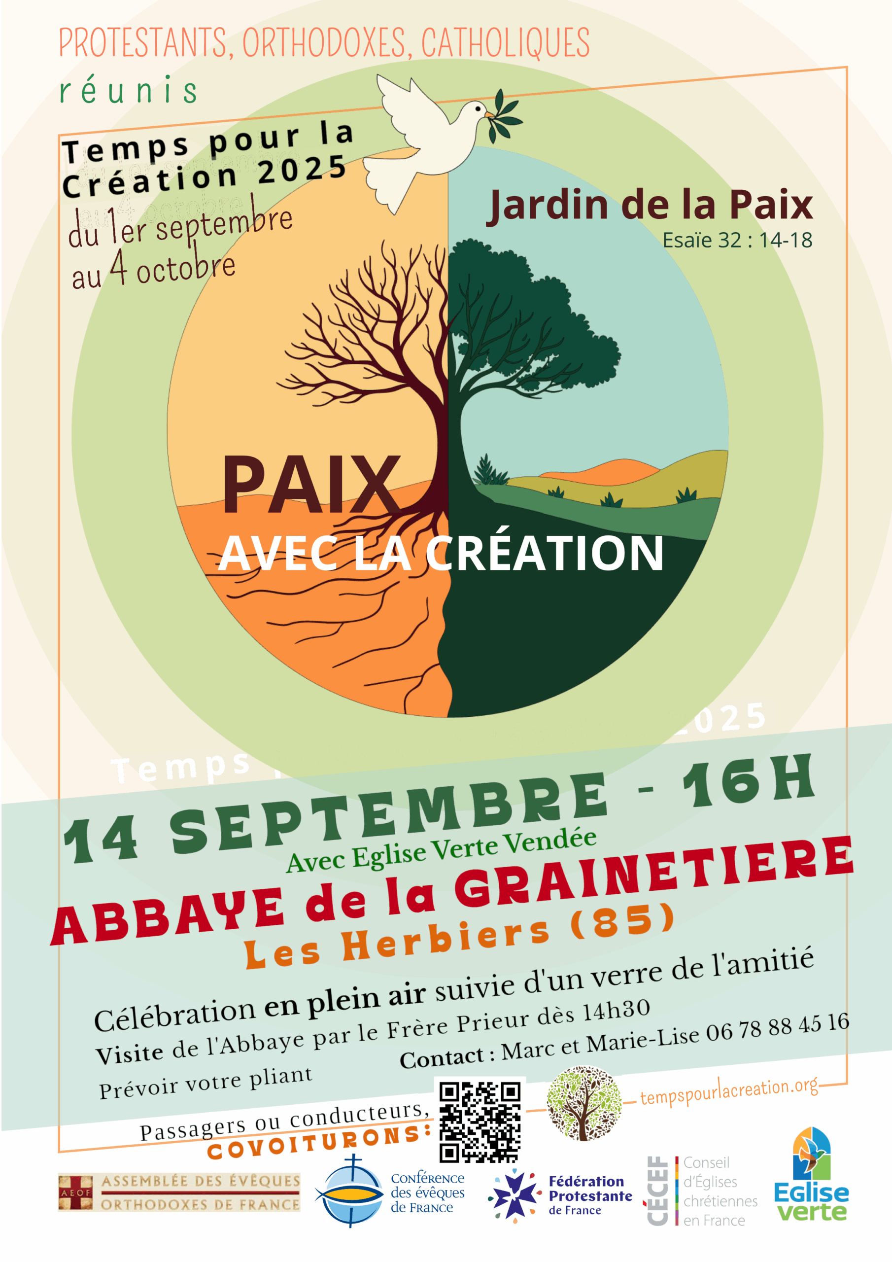 Célébration œcuménique  pour la Création