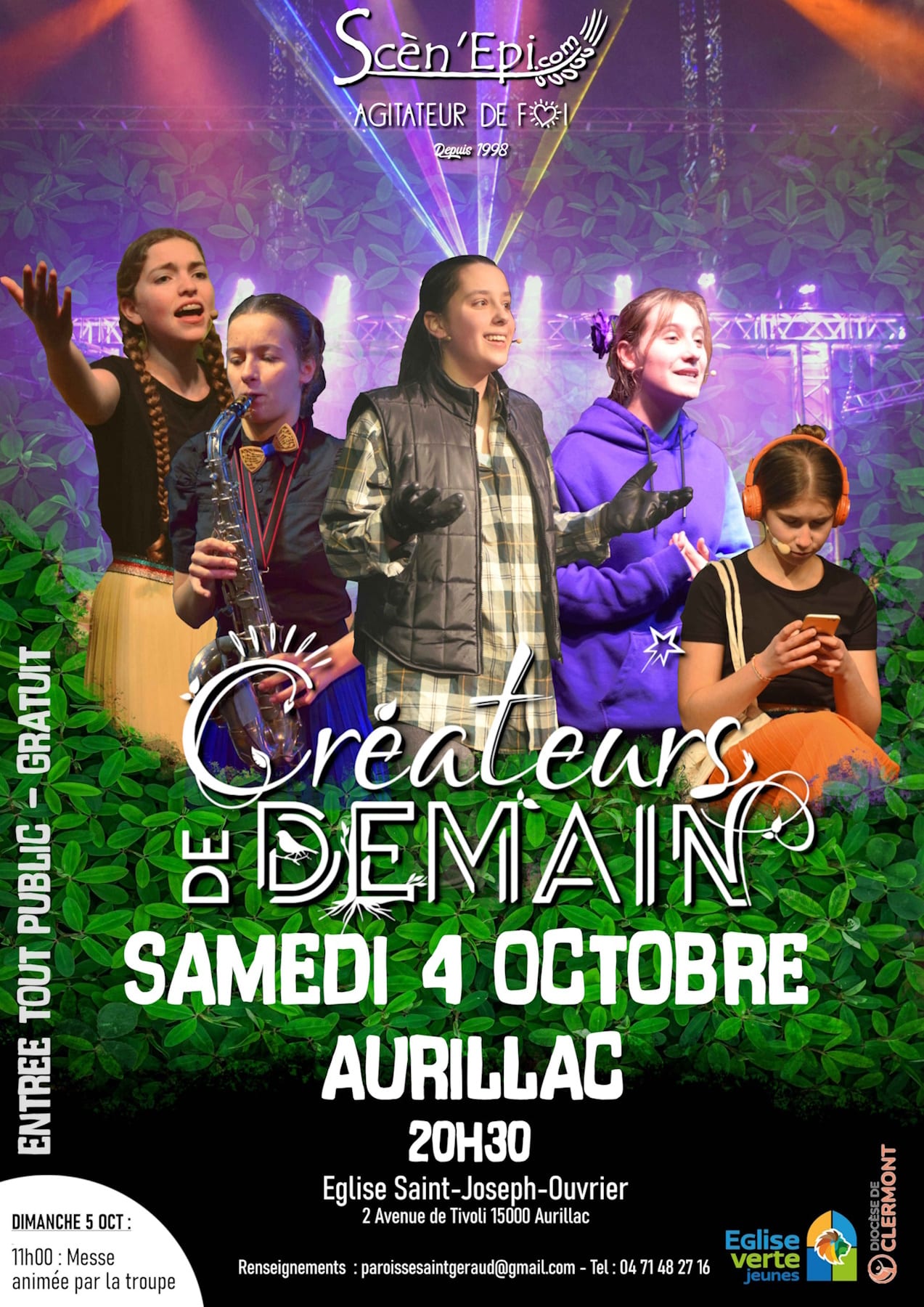 Spectacle Créateurs de demain