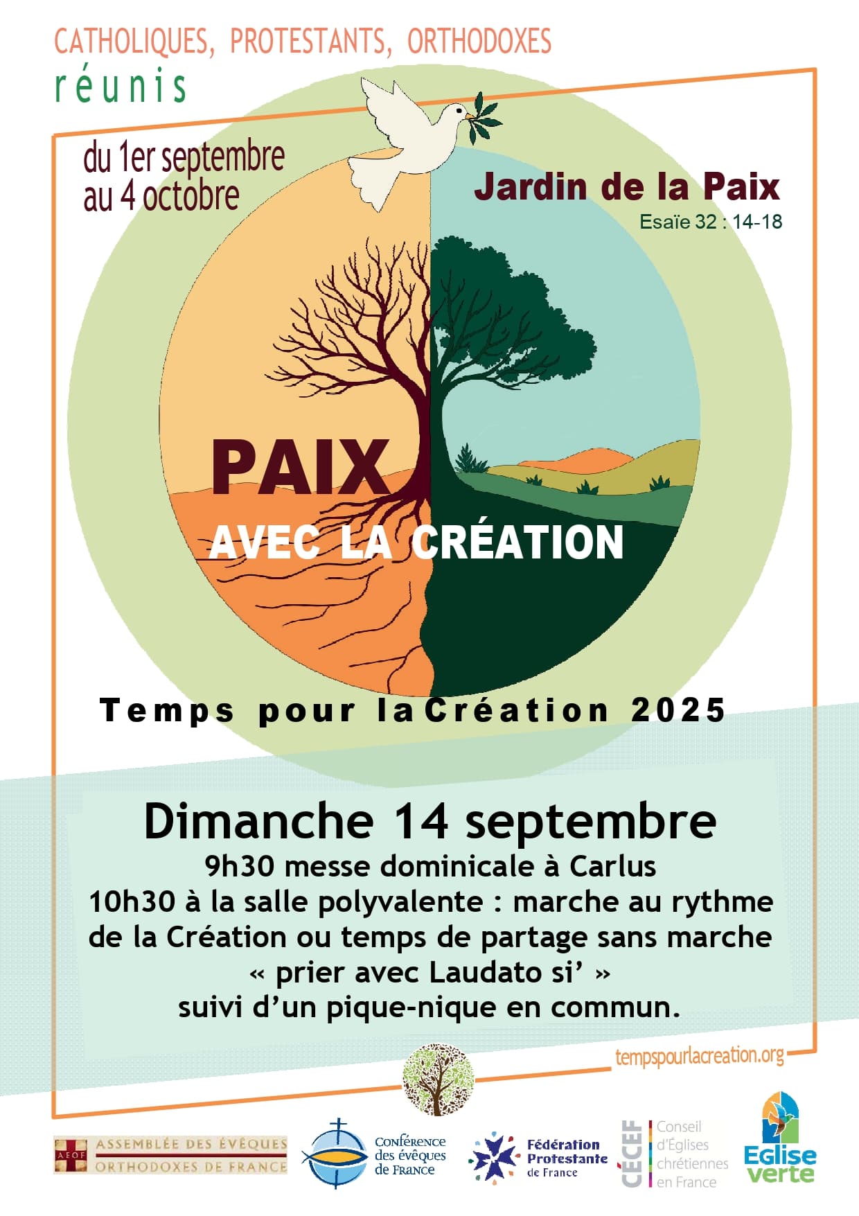 Marche au rythme de la Création