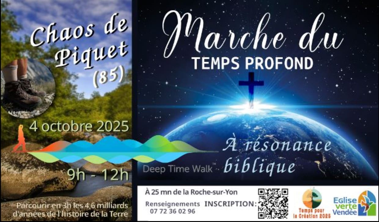 Marche du Temps Profond à résonance biblique