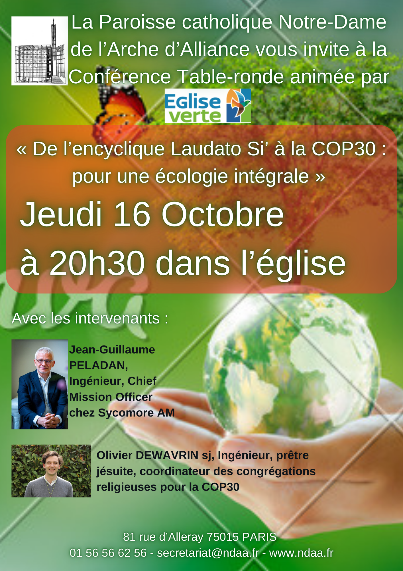 De Laudato Si' à la COP30, pour une écologie intégrale