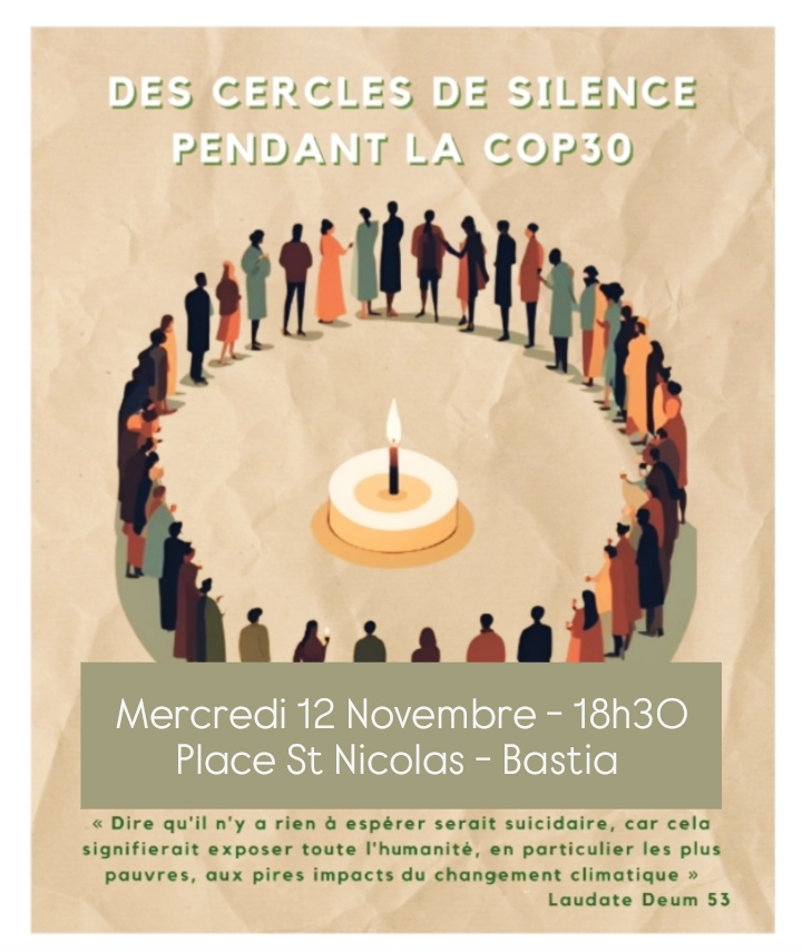 CERCLE de SILENCE pour la COP 30