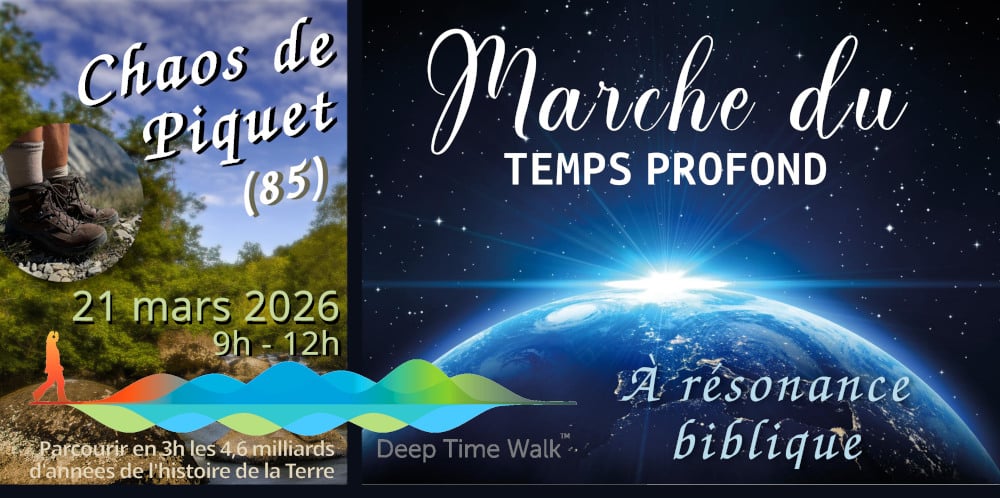 Marche du Temps Profond à résonance biblique