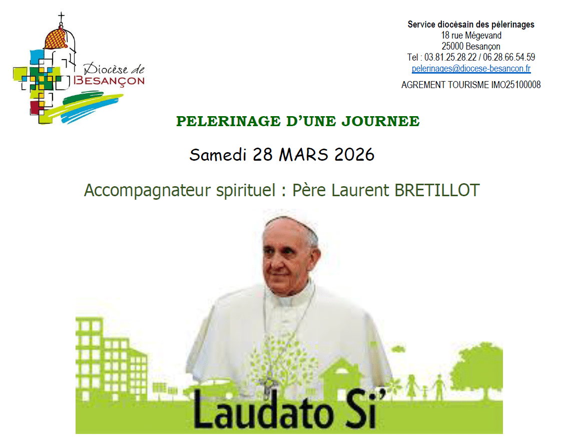 Pélerinage Laudato si'