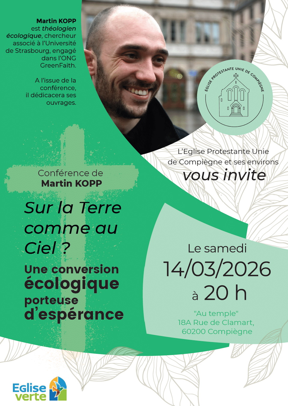 Conférence "Sur la Terre comme au Ciel ? Une conversion écologique porteuse d'espérance."