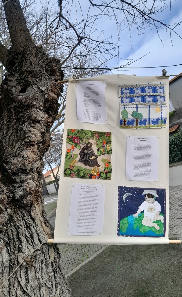 Exposition PAR AMOUR DE LA TERRE : créations textiles