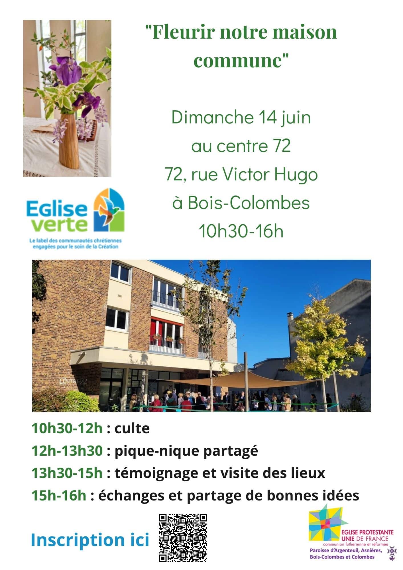 Fleurir notre maison commune