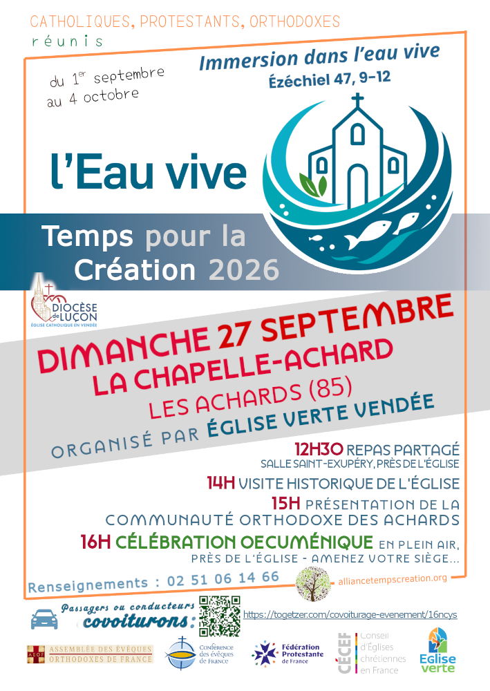 Temps pour la Création 2026 à la Chapelle-Achard