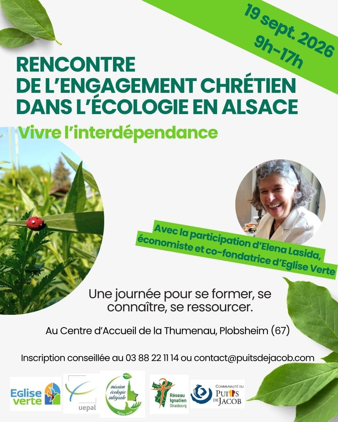 Rencontre de l'engagement chrétien dans l'écologie en Alsace