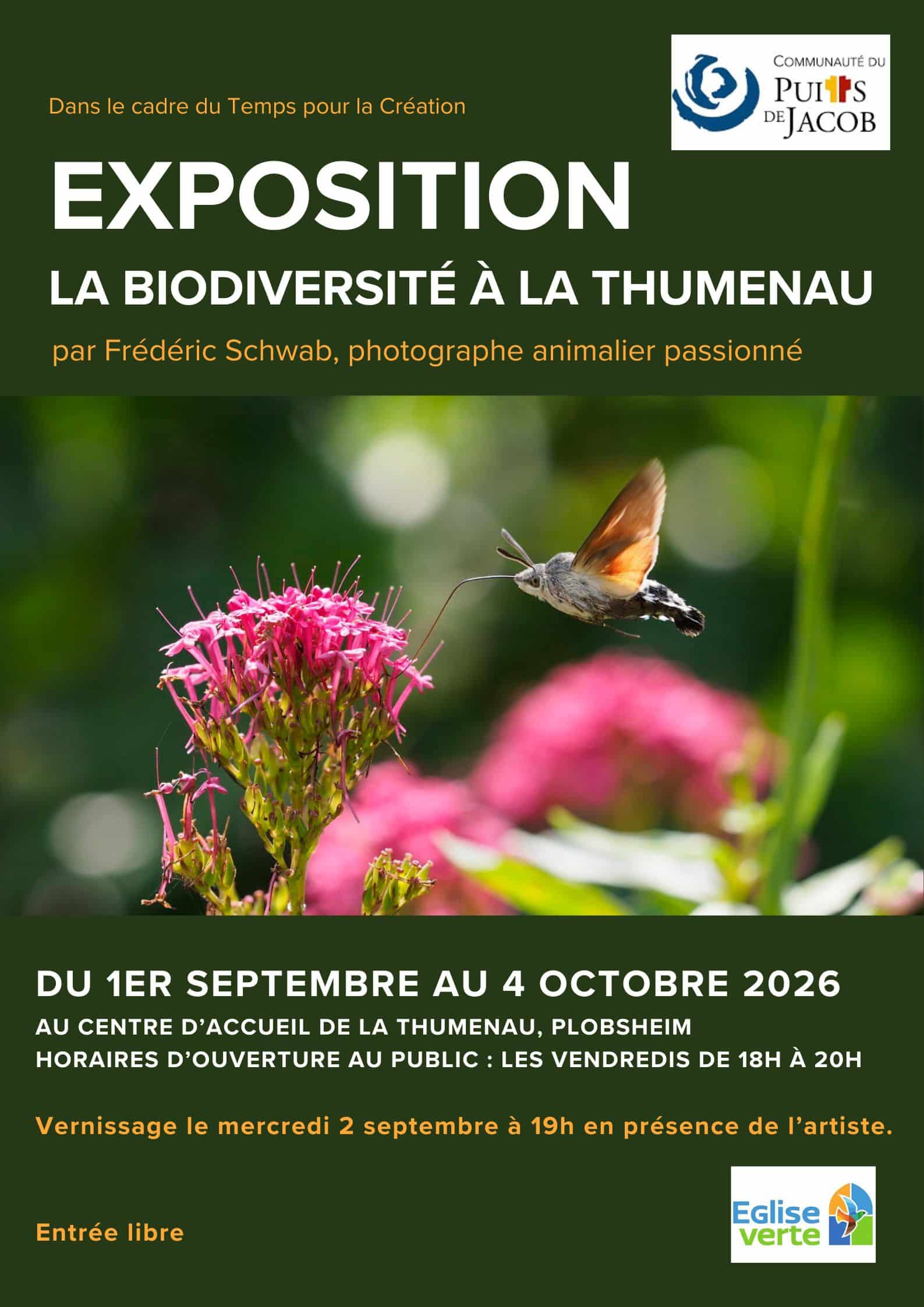 Exposition photo : la biodiversité à la Thumenau