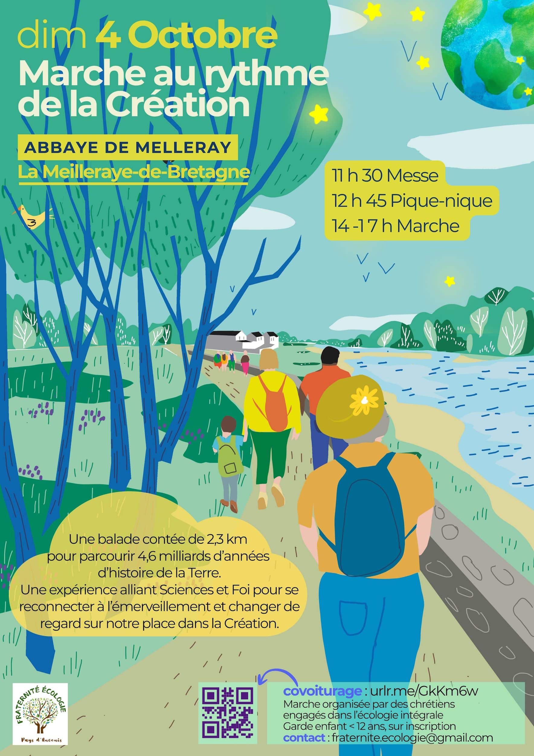 Marche au rythme de la Création