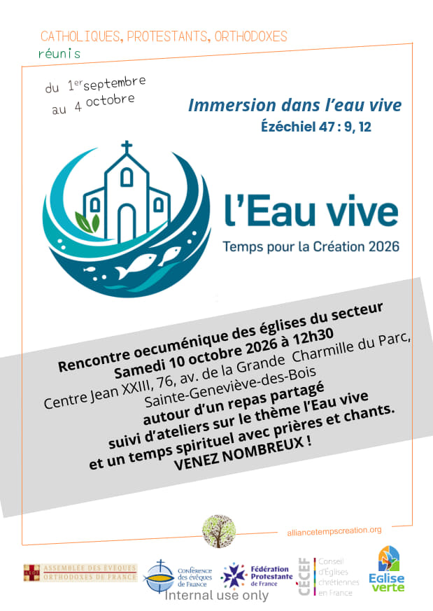 Rencontre œcuménique des églises du Secteur Vallée de l'Orge