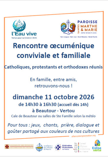 Rencontre oecuménique conviviale et familiale